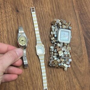 Silver and Gold Tone Watch bundle